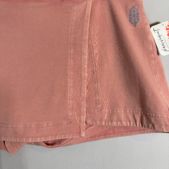 FP Movement Free People Hot Shot Mini Skort Womens Large Petal Orange Active NWT - Picture 7 of 14
